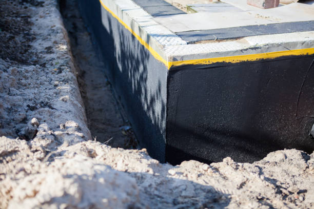 Professional Waterproofing technician working in Waterville, NY
